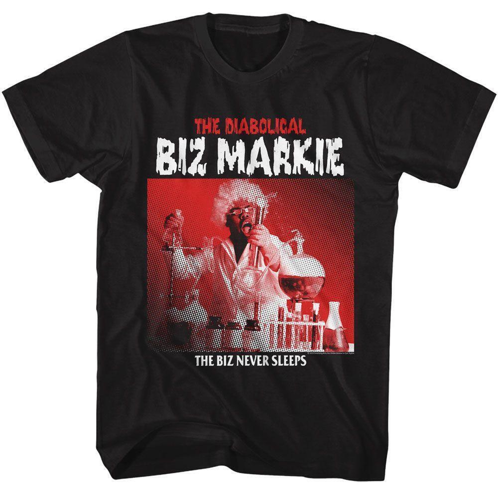 Biz Markie The Biz Never Sleeps Black T Shirt